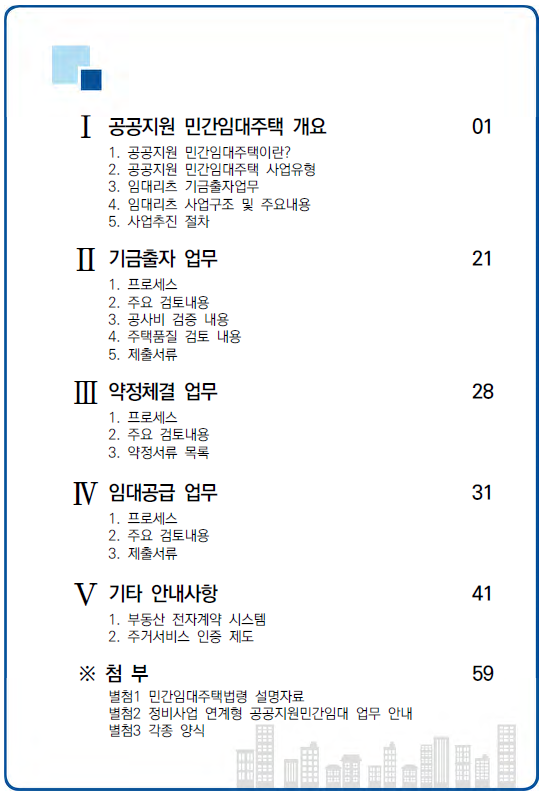 공공지원 민간임대주택 목차