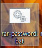 rar 압축풀기, bat 파일