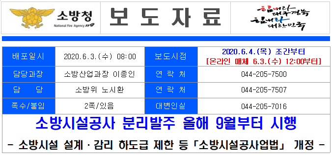 소방 분리발주
소방 분리발주 예외